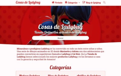 <a href="https://cosasdeladybug.megacros.com/">Cosas de Ladybug<br> Tienda Online con artículos de Ladybug - Proyecto personal Cosas de Ladybug trabajo web